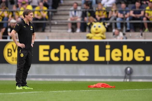 Fußball A-Junioren Halbfinale Borussia Dortmund - TSV 1860 München am 10.05.2016 im Signal Iduna Park in Dortmund Hannes Wolf ( Trainer Dortmund ) Foto: Osnapix TT