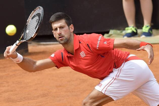 Bilder des Tages SPORT Novak Djokovic (SRB) Roma 11-05-2016 Foro Italico Internazionali BNL d Italia, Tennis ATP Tennis Herren Foto AntoniettaxBaldassarre Insidefoto AntoxBaldassarre