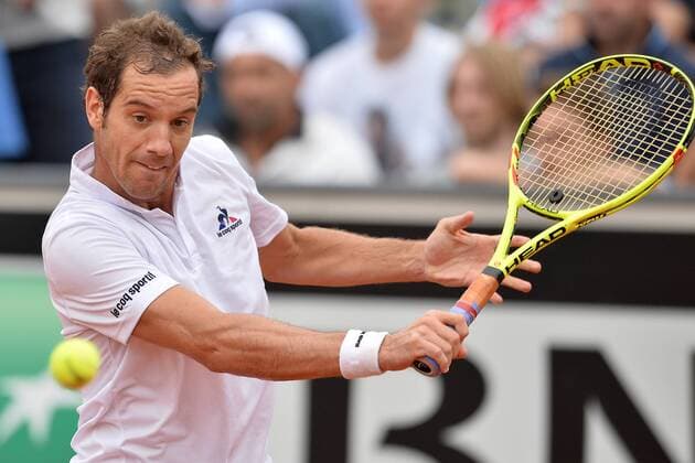 Richard Gasquet (FRA) Roma 11-05-2016 Foro Italico Internazionali BNL d Italia, Tennis ATP Tennis Herren AntoxBaldassarre