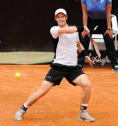 11.05.2016. Rome, Italy. BNL d Italia Tennis Tournament. Andy Murray (GBR) versus Michail Kukushkin (KAZ). Andy Murray (GBR) as he wins in 2 sets 6-3 and 6-3 xactivaxfotox  ActionPlus11735700