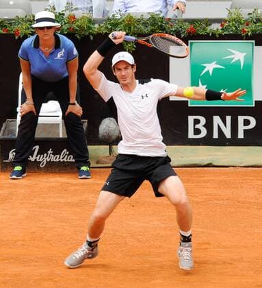 11.05.2016. Rome, Italy. BNL d Italia Tennis Tournament. Andy Murray (GBR) versus Michail Kukushkin (KAZ). Andy Murray (GBR) as he wins in 2 sets 6-3 and 6-3 xactivaxfotox  ActionPlus11735701