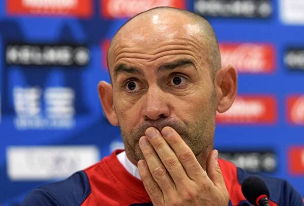 Paco Jemez at press conference PK Pressekonferenz xDIEGOxGxSOUTOx 