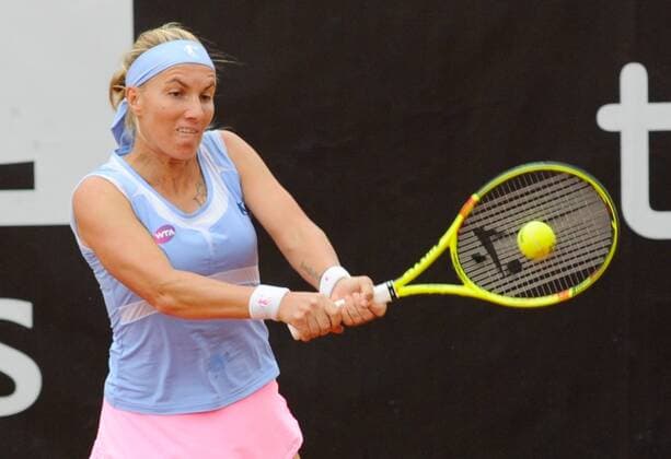 11.05.2016. Rome, Italy. BNL d Italia Tennis Tournament. Svetlana Kuznetsova (RUS) versus Samantha Stosur (AUS). Svetlana Kuznetsova xactivaxfotox  ActionPlus11735921