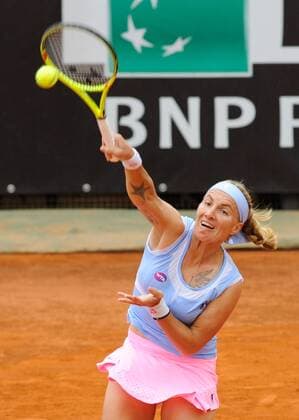 11.05.2016. Rome, Italy. BNL d Italia Tennis Tournament. Svetlana Kuznetsova (RUS) versus Samantha Stosur (AUS). Svetlana Kuznetsova xactivaxfotox  ActionPlus11735924