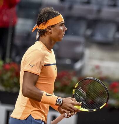 May 11, 2016 - Rome, Italy - Rafael Nadal (ESP) during the ATP Tennis Herren match Nadal (ESP) vs Philip Kohlschreiber (GER) at the Internazionali BNL d Italia 2016 at the Foro Italico on May 10, 2016 in Rome, Italy. The Internazionali BNL d Italia 2016 - Day Four  - ZUMAn230