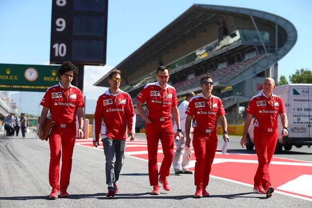 Formel 1, GP von Spanien Spanish Grand Prix, Barcelona 12 - 15 May 2016 12.05.2016 - Sebastian Vettel (GER) Scuderia Ferrari SF16-H 