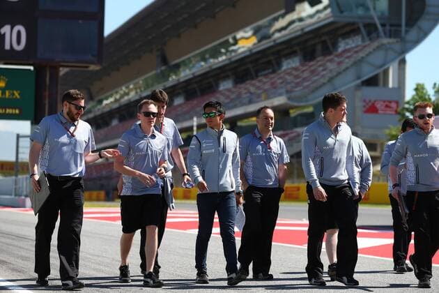 Formel 1, GP von Spanien Spanish Grand Prix, Barcelona 12 - 15 May 2016 12.05.2016 - Rio Haryanto (RI) Manor Racing MRT05 