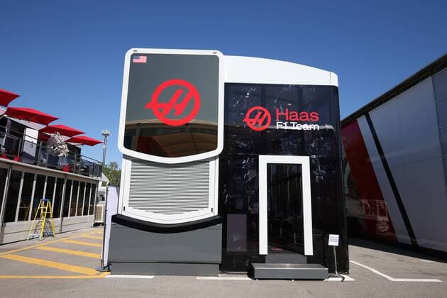 Formel 1, GP von Spanien, Motorhomes Spanish Grand Prix, Barcelona 12 - 15 May 2016 12.05.2016 - Haas F1 Team Hospitality 