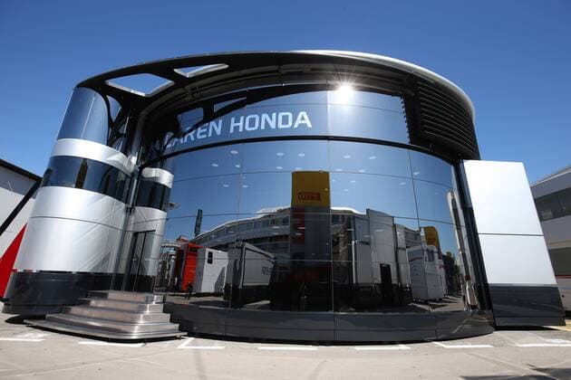 Formel 1, GP von Spanien, Motorhomes Spanish Grand Prix, Barcelona 12 - 15 May 2016 12.05.2016 - Mclare Hospitality 