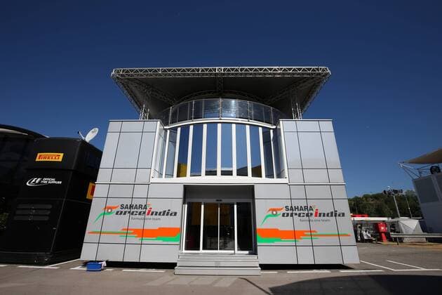 Formel 1, GP von Spanien, Motorhomes Spanish Grand Prix, Barcelona 12 - 15 May 2016 12.05.2016 - Force India Hospitality 