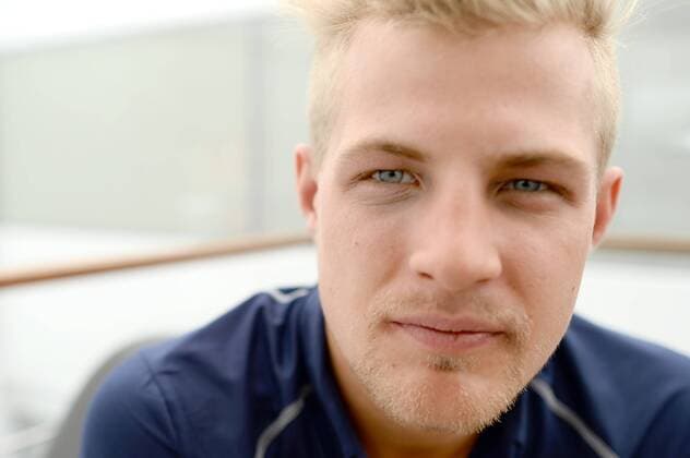Formel 1, GP von Spanien, Shooting Marcus Ericsson 160512 Marcus Ericsson, poserar för ett porträtt inför Spaniens GP Barcelona den 12 maj 2016 i Montmelo.  Copyright: JOHANNAxLUNDBERG BB160512JL014
