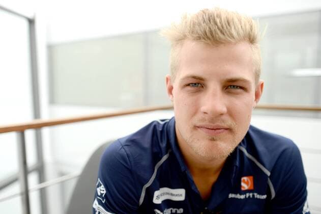 Formel 1, GP von Spanien, Shooting Marcus Ericsson 160512 Marcus Ericsson, poserar för ett porträtt inför Spaniens GP Barcelona den 12 maj 2016 i Montmelo.  Copyright: JOHANNAxLUNDBERG BB160512JL016