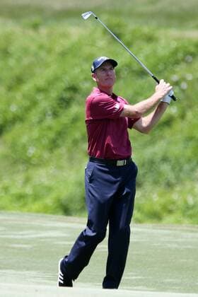 May 12, 2016 - Ponte Vedra Beach, Florida, United States - Jim Furyk hits a fairway shot on the 7th hole during the first round of The PLAYERS Championship at TPC Sawgrass. The PLAYERS Championship - Round 1 - ZUMAw109