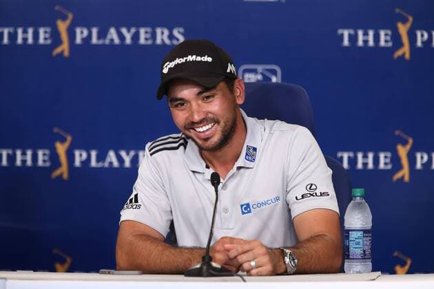 May 12, 2016 - Ponte Vedra Beach, Florida, United States - Jason Day speaks to the meia after the first round of The PLAYERS Championship at TPC Sawgrass. The PLAYERS Championship - Round 1 - ZUMAw109