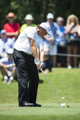 May 12, 2016: Phil Mickelson tees off on 8 during the first round of THE PLAYERS Championship in Ponte Vedra Beach, FL. (Photograph by Roy K. Miller Icon Sportswire) GOLF: MAY 12 PGA Golf Herren - THE PLAYERS Championship - First Round Icon160512044 EDITORIAL USE ONLY
