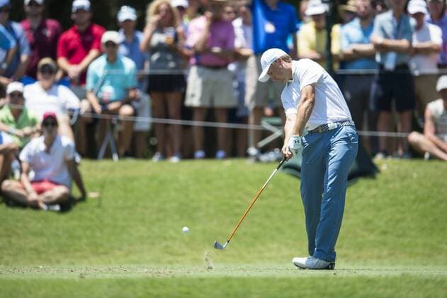 May 12, 2016: Jordan Spieth tees off on 8 during the first round of THE PLAYERS Championship in Ponte Vedra Beach, FL. (Photograph by Roy K. Miller Icon Sportswire) GOLF: MAY 12 PGA Golf Herren - THE PLAYERS Championship - First Round Icon160512057 EDITORIAL USE ONLY
