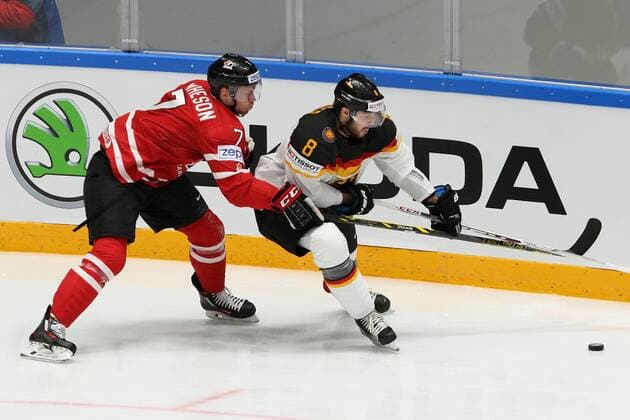 Russian Federation. St. Petersburg. World Championship WM Weltmeisterschaft in Ice hockey Eishockey Canada - Germanya. IIHF Ice Hockey World Cup 2016 Russia - Canada vs Germany. AlexanderxKulebyakin 