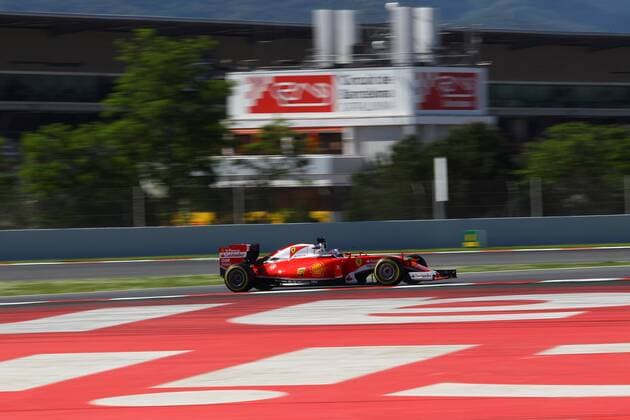 Formel 1, GP von Spanien, Freies Training Spanish Grand Prix, Barcelona 12 - 15 May 2016 13.05.2016 - Free Practice 1, Sebastian Vettel (GER) Scuderia Ferrari SF16-H 