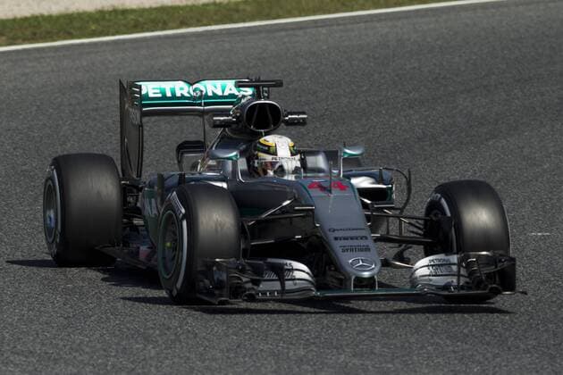 Formel 1, GP von Spanien, Freies Training May 13rd, 14th and 15th, 2016 - Barcelona, Spain - 44 Lewis Hamilton (Great Britain) - Mercedes AMG Petronas F1 Team during the Formula One Spanish Grand Prix at Circuit de Barcelona - Catalunya. Barcelona, May 13rd, 14th and 15th, 2016. (Photo: Xavi Bonilla Cordon Press)  xXavixBonillax xx