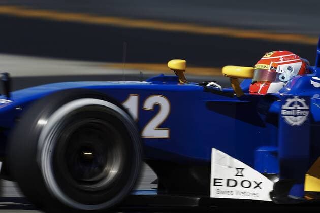 Brazilian Formula One driver Felipe Nasr, of Sauber, during the first training session held at the Barcelona-Catalunya circuit in Montmelo at Barcelona, Spain, on 13 May 2016. The Spanish Formula One Grand Prix will take place on 15 May 2016. EFE Alejandro Garcia SPANISH GRAND PRIX !ACHTUNG: NUR REDAKTIONELLE NUTZUNG!  GRA192 20160513-635987491080907321
