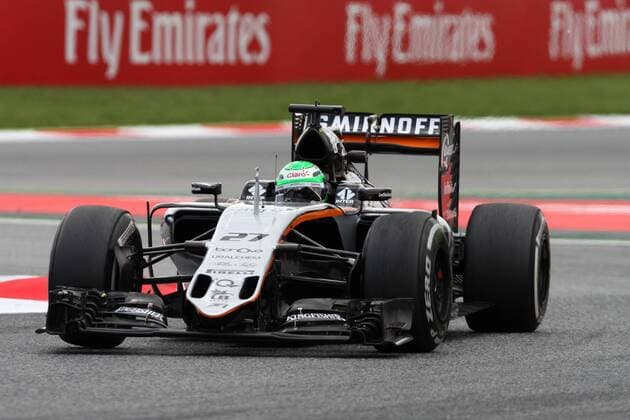 Spanish Grand Prix, Barcelona 12 - 15 May 2016 13.05.2016 - Free Practice 2, Nico Hulkenberg (GER) Sahara Force India F1 VJM09 