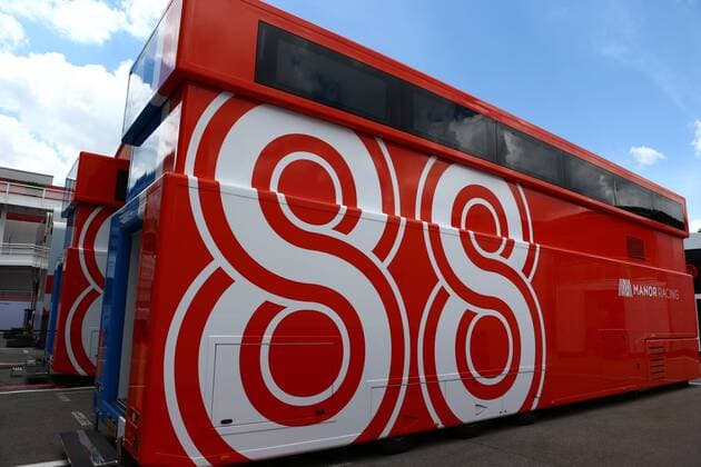Spanish Grand Prix, Barcelona 12 - 15 May 2016 13.05.2016 - Free Practice 2, Manor motorhome 
