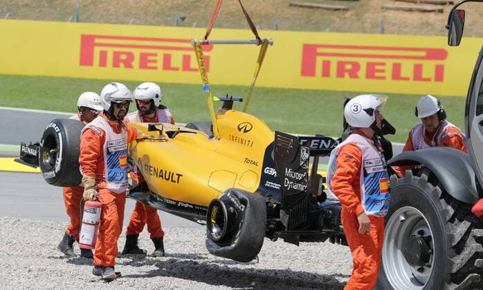 Jolyon Palmer, Renault F1 Team, formula 1 GP, Spanien in Barcelona 13.05.2016 Photo:mspb Jerry Andre Jolyon Palmer, formula 1 GP, Spanien
