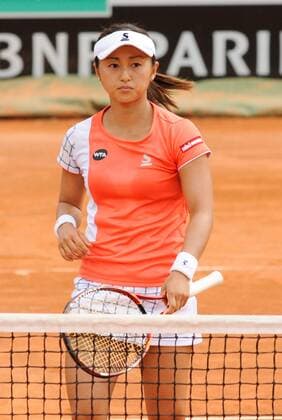13.05.2016. Rome, Italy. BNL d Italia tennis tournament. Irina Camelia Begu (ROU) versus Misaki Doi (JPN). Misaki Doi as she loses 6-2 and 7-6 tie-break to Begu xactivaxfotox  ActionPlus11736492