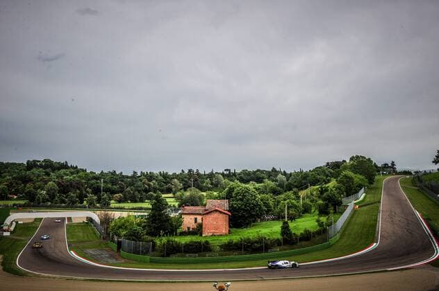 21 DRAGONSPEED (USA) ORECA 05 NISSAN LMP2 HENRIK HEDMAN (SWE) NICOLAS LAPIERRE (FRA) BEN HANLEY (GBR) AUTOMOBILE : 4 hours of Imola - European Le Mans Series - 13 05 2016 VisionSport Panoramic 
