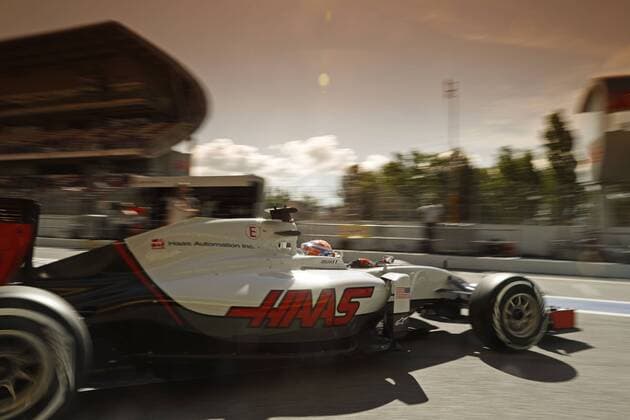 Motorsports: FIA Formula One World Championship WM Weltmeisterschaft 2016, Race in Barcelona, 8 Romain Grosjean (FRA, Haas F1 Team), xHOCHxZWEIx