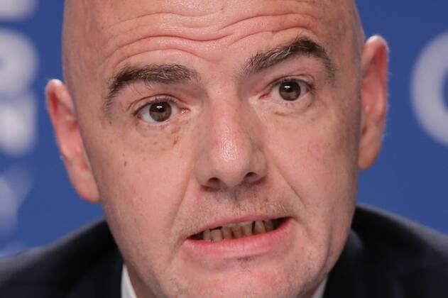 FIFA president, Swiss Gianni Infantino, speaks during a press conference PK Pressekonferenz after the 66th FIFA Congress in Mexico City, Mexico, 13 May 2016. FIFA congress runs from 12 to 13 May 2016. EFE Jose Mendez 66th FIFA Congress in Mexico City !ACHTUNG: NUR REDAKTIONELLE NUTZUNG!  MEX50 20160513-635987758675837073