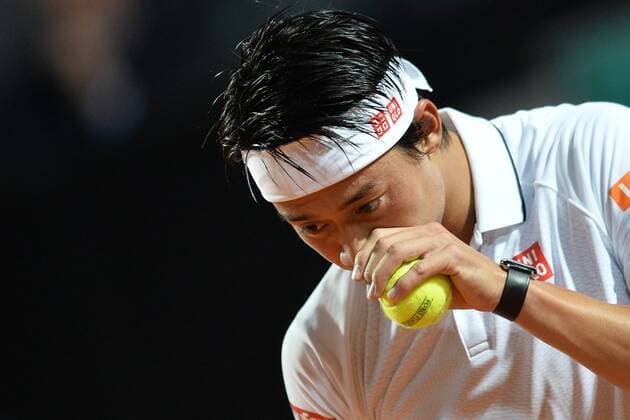 Kei Nishikori (JPN) Roma 13-05-2016 Foro Italico Internazionali BNL d Italia, Tennis ATP Tennis Herren Foto AntoniettaxBaldassarre Insidefoto AntoxBaldassarre