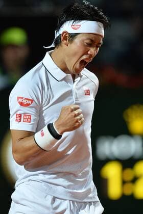 Kei Nishikori (JPN) Roma 13-05-2016 Foro Italico Internazionali BNL d Italia, Tennis ATP Tennis Herren Foto AntoniettaxBaldassarre Insidefoto AntoxBaldassarre