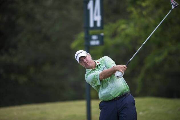 Golf, The Players Championship in Ponte Vedra Beach May 13, 2016: Boo Weekley tees off on 14 during the second round of THE PLAYERS Championship in Ponte Vedra Beach, FL. (Photograph by Roy K. Miller Icon Sportswire) GOLF: MAY 13 PGA Golf Herren - THE PLAYERS Championship - Second Round Icon160513057 EDITORIAL USE ONLY