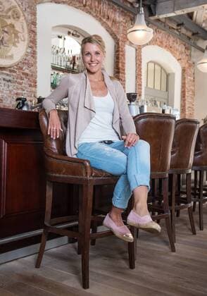 Zuspielerin Mareen Apitz kehrt zum DSC zurück, Restaurant Elements in der Zeitenströmung Dresden, Dresdner SC, Volleyball, 1. Bundesliga Frauen, 1. Liga, DSC, Saison 2016 2017, 13.05.2016,