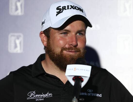 Golf, The Players Championship in Ponte Vedra Beach, Shane Lowry Pressekonferenz May 13, 2016 - Ponte Vedra Beach, Florida, United States - Shane Lowry speaks to the media after the second round of The PLAYERS Championship at TPC Sawgrass. Golf 2016 - The PLAYERS Championship - Round 2 - ZUMAw109