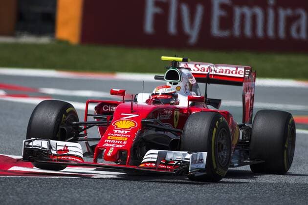 Formel 1, GP von Spanien, 3. Freies Training May 13rd, 14th and 15th, 2016 - Barcelona, Spain - 07 Kimi Raikkonen (Finland) - Scuderia Ferrari during the Formula One Spanish Grand Prix at Circuit de Barcelona - Catalunya. Barcelona, May 13rd, 14th and 15th, 2016.  xXavixBonillax xx