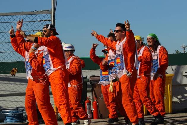 Formel 1, GP von Spanien, 3. Freies Training Spanish Grand Prix, Barcelona 12 - 15 May 2016 13.05.2016 - Marshals 