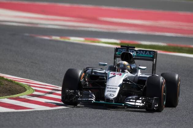 May 13rd, 14th and 15th, 2016 - Barcelona, Spain - 44 Lewis Hamilton (Great Britain) - Mercedes AMG Petronas F1 Team during the Formula One Spanish Grand Prix at Circuit de Barcelona - Catalunya. Barcelona, May 13rd, 14th and 15th, 2016. (Photo: Xavi Bonilla Cordon Press)  xXavixBonillax xx