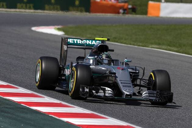 Formel 1, GP von Spanien, 3. Freies Training Spanish Grand Prix, Barcelona 12 - 15 May 2016 14.05.2016 - Free Practice 3, Nico Rosberg (GER) Mercedes AMG F1 W07 Hybrid 