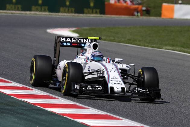 Formel 1, GP von Spanien, 3. Freies Training Spanish Grand Prix, Barcelona 12 - 15 May 2016 14.05.2016 - Free Practice 3, Valtteri Bottas (FIN) Williams FW38 