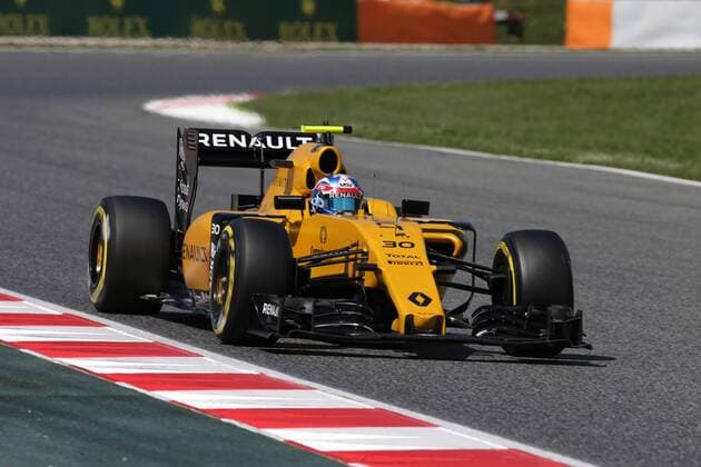 Formel 1, GP von Spanien, 3. Freies Training Spanish Grand Prix, Barcelona 12 - 15 May 2016 14.05.2016 - Free Practice 3, Jolyon Palmer (GBR) Renault F1 Team RS16 