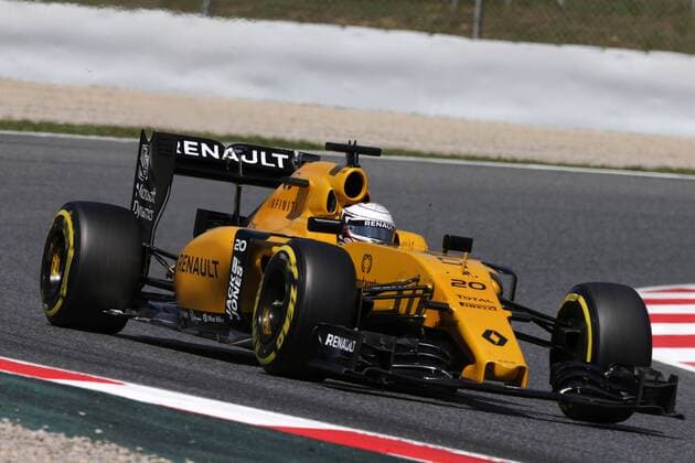 Formel 1, GP von Spanien, 3. Freies Training Spanish Grand Prix, Barcelona 12 - 15 May 2016 14.05.2016 - Free Practice 3, Kevin Magnussen (DEN) Renault F1 Team RS16 