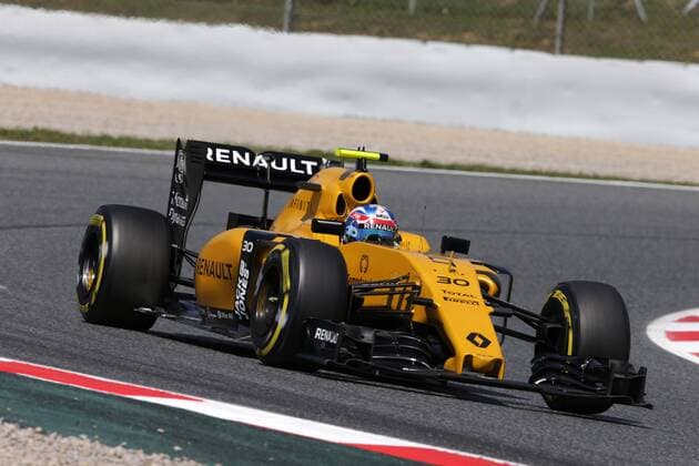 Formel 1, GP von Spanien, 3. Freies Training Spanish Grand Prix, Barcelona 12 - 15 May 2016 14.05.2016 - Free Practice 3, Jolyon Palmer (GBR) Renault F1 Team RS16 