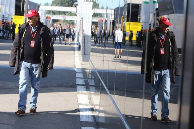 Formel 1, GP von Spanien, 3. Freies Training Spanish Grand Prix, Barcelona 12 - 15 May 2016 14.05.2016 - Free Practice 3, Nikki Lauda (AU), Mercedes 