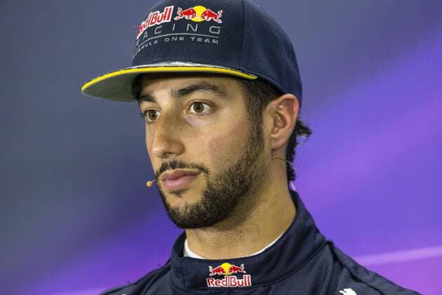 SPAIN - May,14th: Daniel Ricciardo, team Red Bull during the qualifying s press conference PK Pressekonferenz of the Spanish Grand Prix of Formula One, celebrated at Barcelona-Catalonia ciruit on 14th May 2016 in Barcelona, Spain. (Credit: Mikel Trigueros Urbanandsport Cordon Press) --------------------------------------------- SPAIN - Mayo,14: Daniel Ricciardo, team Red Bull durante el qualifying s press conference del Gran Premio de Espana de Formula Uno celebrado en el circuito de Barcelona-Cataluna, el 14 de Mayo del 2016 en Barcelona, Espa?a. (Foto: Mikel Trigueros Urbanandsport Cordon Press)  xMikelxTriguerosx xSPAINx-xGP-FORMULA-ONE-F1x-xx-x2015 16x