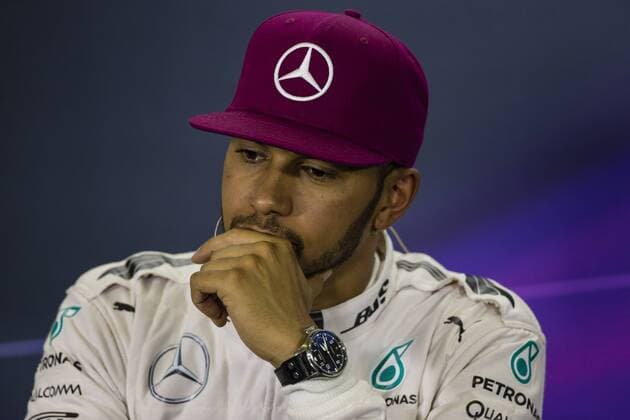 SPAIN - May,14th: Lewis Hamilton, team Mercedes during the qualifying s press conference PK Pressekonferenz of the Spanish Grand Prix of Formula One, celebrated at Barcelona-Catalonia ciruit on 14th May 2016 in Barcelona, Spain. (Credit: Mikel Trigueros Urbanandsport Cordon Press) --------------------------------------------- SPAIN - Mayo,14: Lewis Hamilton, team Mercedes durante el qualifying s press conference del Gran Premio de Espana de Formula Uno celebrado en el circuito de Barcelona-Cataluna, el 14 de Mayo del 2016 en Barcelona, Espa?a. (Foto: Mikel Trigueros Urbanandsport Cordon Press)  xMikelxTriguerosx xSPAINx-xGP-FORMULA-ONE-F1x-xx-x2015 16x