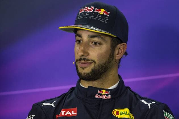 SPAIN - May,14th: Daniel Ricciardo, team Red Bull during the qualifying s press conference PK Pressekonferenz of the Spanish Grand Prix of Formula One, celebrated at Barcelona-Catalonia ciruit on 14th May 2016 in Barcelona, Spain. (Credit: Mikel Trigueros Urbanandsport Cordon Press) --------------------------------------------- SPAIN - Mayo,14: Daniel Ricciardo, team Red Bull durante el qualifying s press conference del Gran Premio de Espana de Formula Uno celebrado en el circuito de Barcelona-Cataluna, el 14 de Mayo del 2016 en Barcelona, Espa?a. (Foto: Mikel Trigueros Urbanandsport Cordon Press)  xMikelxTriguerosx xSPAINx-xGP-FORMULA-ONE-F1x-xx-x2015 16x