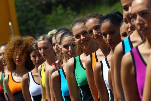 Formel 1, GP von Spanien, Grid Girls Spanish Grand Prix, Barcelona 12 - 15 May 2016 14.05.2016 - Qualifying, Grid Girls 