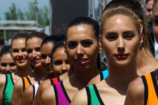 Formel 1, GP von Spanien, Grid Girls Spanish Grand Prix, Barcelona 12 - 15 May 2016 14.05.2016 - Qualifying, Grid Girls 